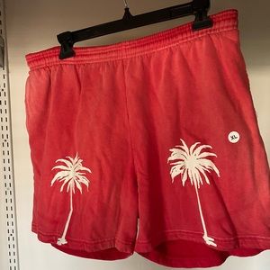 MADHAPPY red palm tree pants